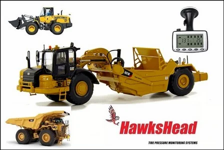 LOADER MINE TRUCK BEST MINE TIRE PRESSURE MONITORING SYSTEM Industrial, Loader, Scraper Tire Pressure Monitor