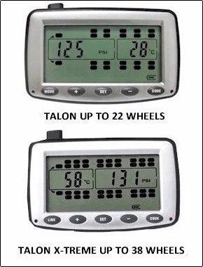 Talon TPMS System Peterbilt Truck Tire Pressure Monitor
