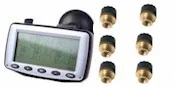 MINE TRUCK OTR TPMS TIRE MONITOR TIRE MONITOR FOR 6 WHEELS BI MODE
